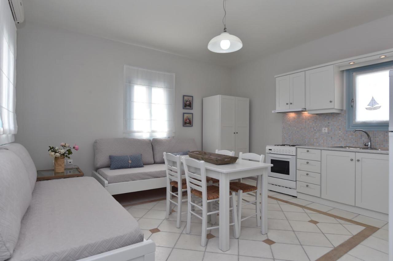 Tonia Apartments Paros Хриси-Акти Экстерьер фото